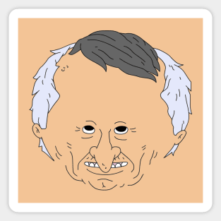 Smiling Friends - Mr. Boss Sticker